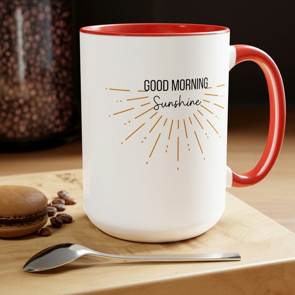 Good Morning Sunshine Gift Good Morning Sunshine Coffee Mug Sunshine Cup Mug for Mom Gift for Wife Sunshine Gift for Spouse Good Morning Sun