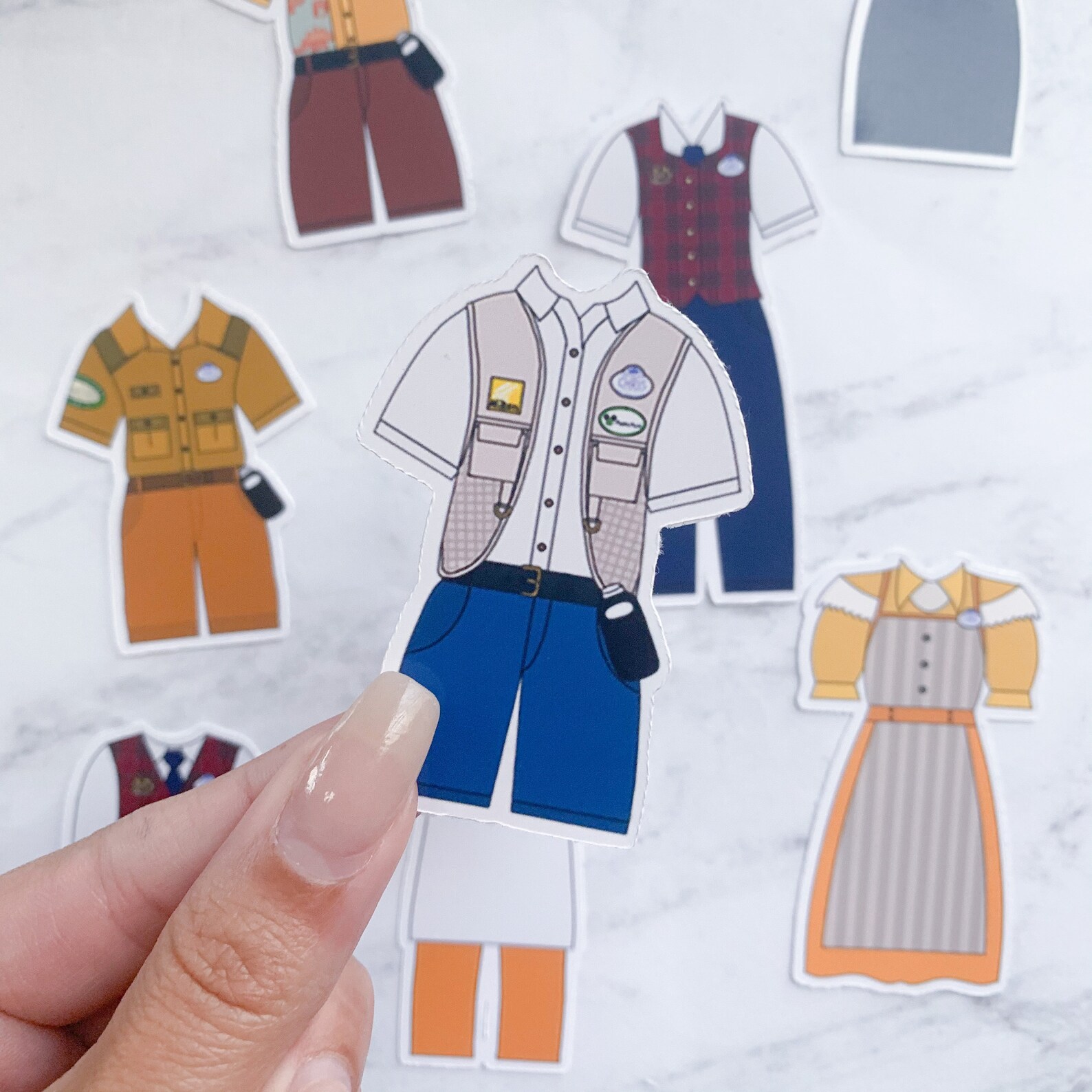 Photopass Cast Member Costume / Walt Disney World / Disneyland Etsy