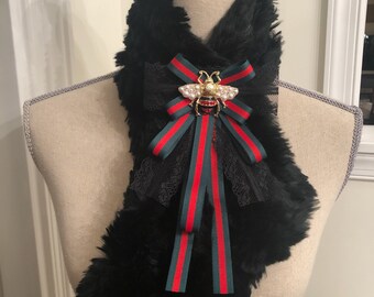 gucci inspired brooch