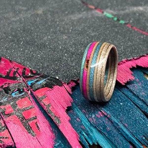 Recycled Skateboard Ring