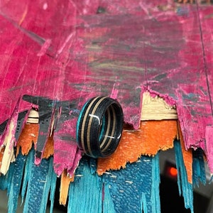 Recycled Skateboard Ring