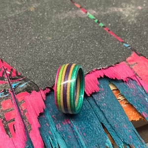 Recycled Skateboard Ring