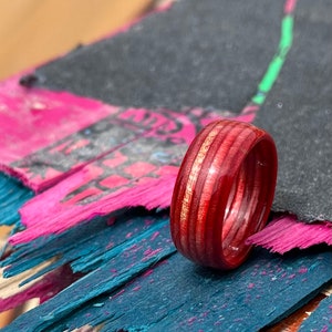 Recycled Skateboard Ring
