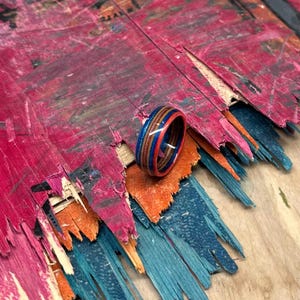 Recycled Skateboard Ring