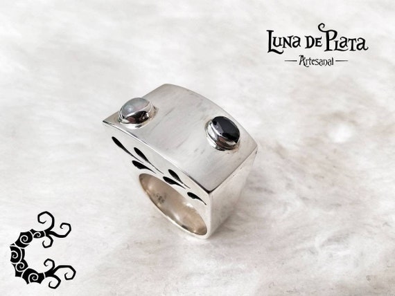 950 silver ring handmade jewelry equinoid ring 950 silver ring and equinoid fossil equinoid,fossil ring, handmade silver
