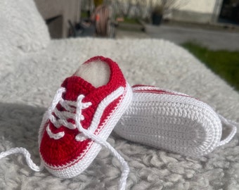 Chaussures de bébé crochet chaussures de bébé bébé nouveau-né tricoté chaussures de bébé crochet chaussures de bébé baskets bébé chaussures de sport bébé baskets