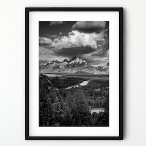Grand Teton National Park, Fotografie Drucke, Bergfotografie, Wandkunst, gerahmte Drucke, Wyoming Fotografie, Landschaftsfotografie