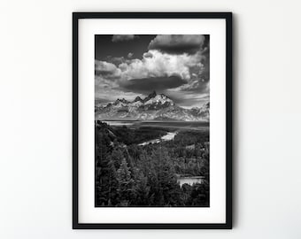 Grand Teton National Park, Photography Prints, Mountain Photography, Wall Art, Framed Prints, Wyoming Photography, Landscape Photography