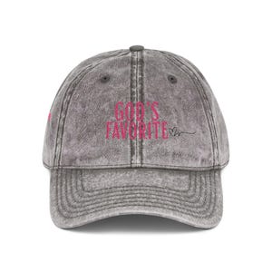 Embroidered Bible Verse Cap: Vintage Style Christian Hat