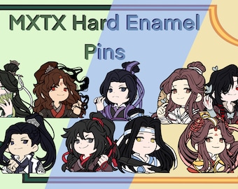 MXTX Danmei 2 In Hard Enamel Pins! svsss/mdzs/tgcf