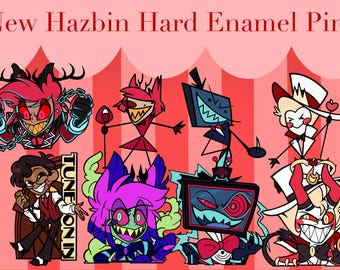 Hazbin Bois Hard Enamel Pins