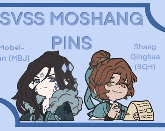 MXTX SVSSS MoSHang 2" Hard Enamel Pins