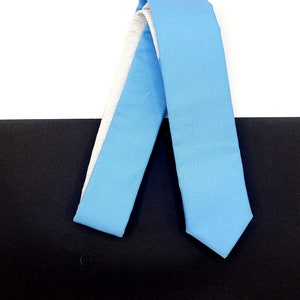 Light Blue Necktie, Homemade, Neckties, Mens Clothing, Ties, Groomsmen, Weddings, 2020 Ties - Basic Collection