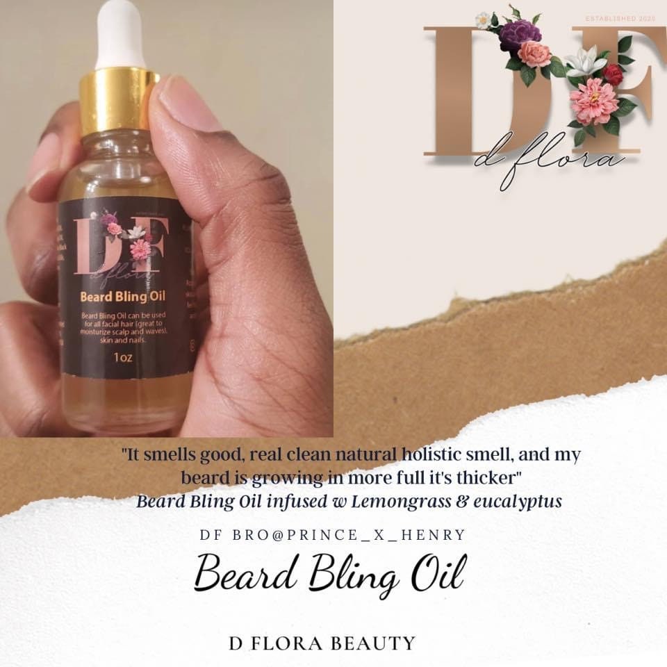 Beard Bling Oil/ Beard Growth Oil/ Multipurpose Oil for Waves & Braids/  Beard Shine - Etsy Canada