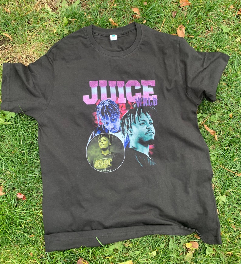 juice wrld t shirt design
