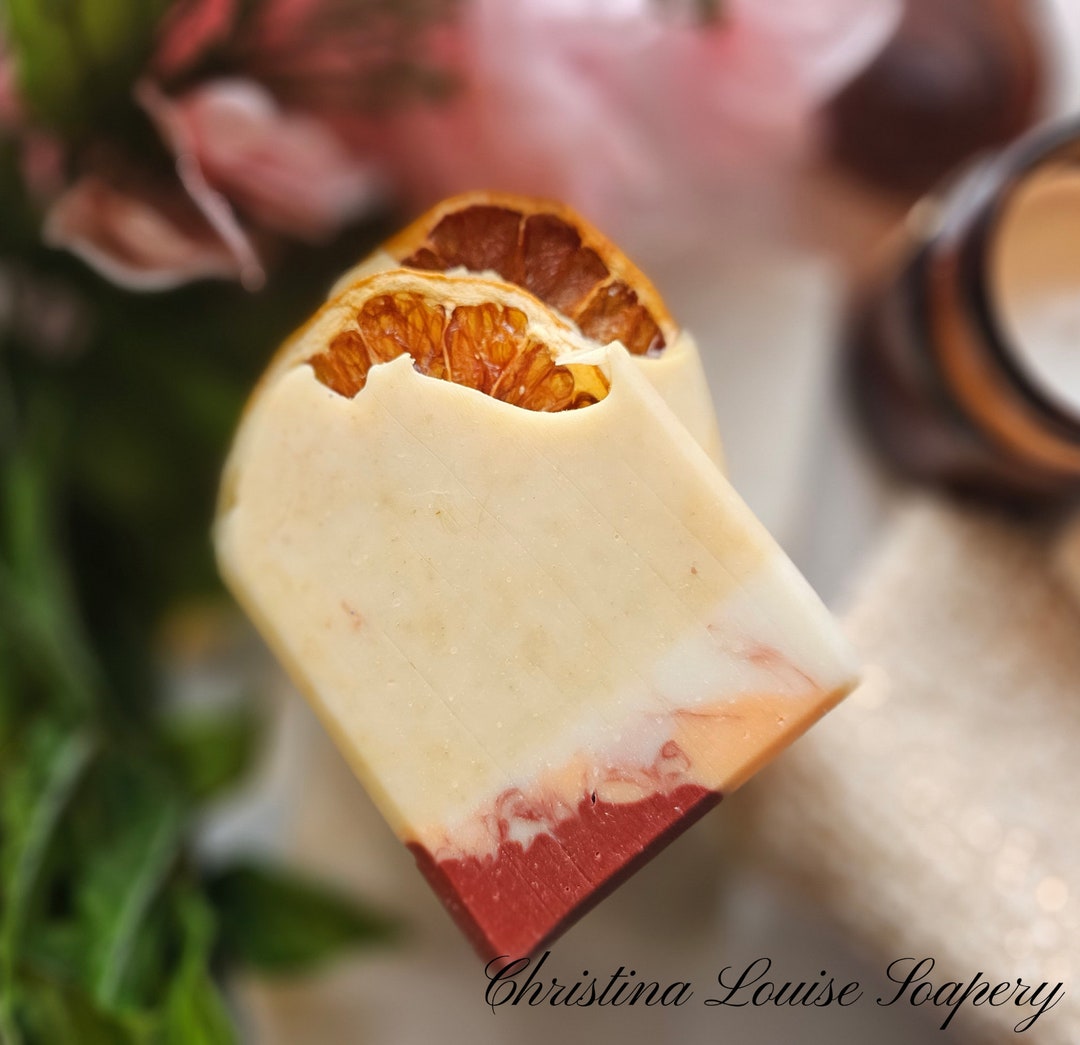 Rustic Orange Soap Made With Orange Peels Cocoa Butter and - Etsy