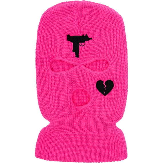 Uzi Pink Ski Mask Etsy