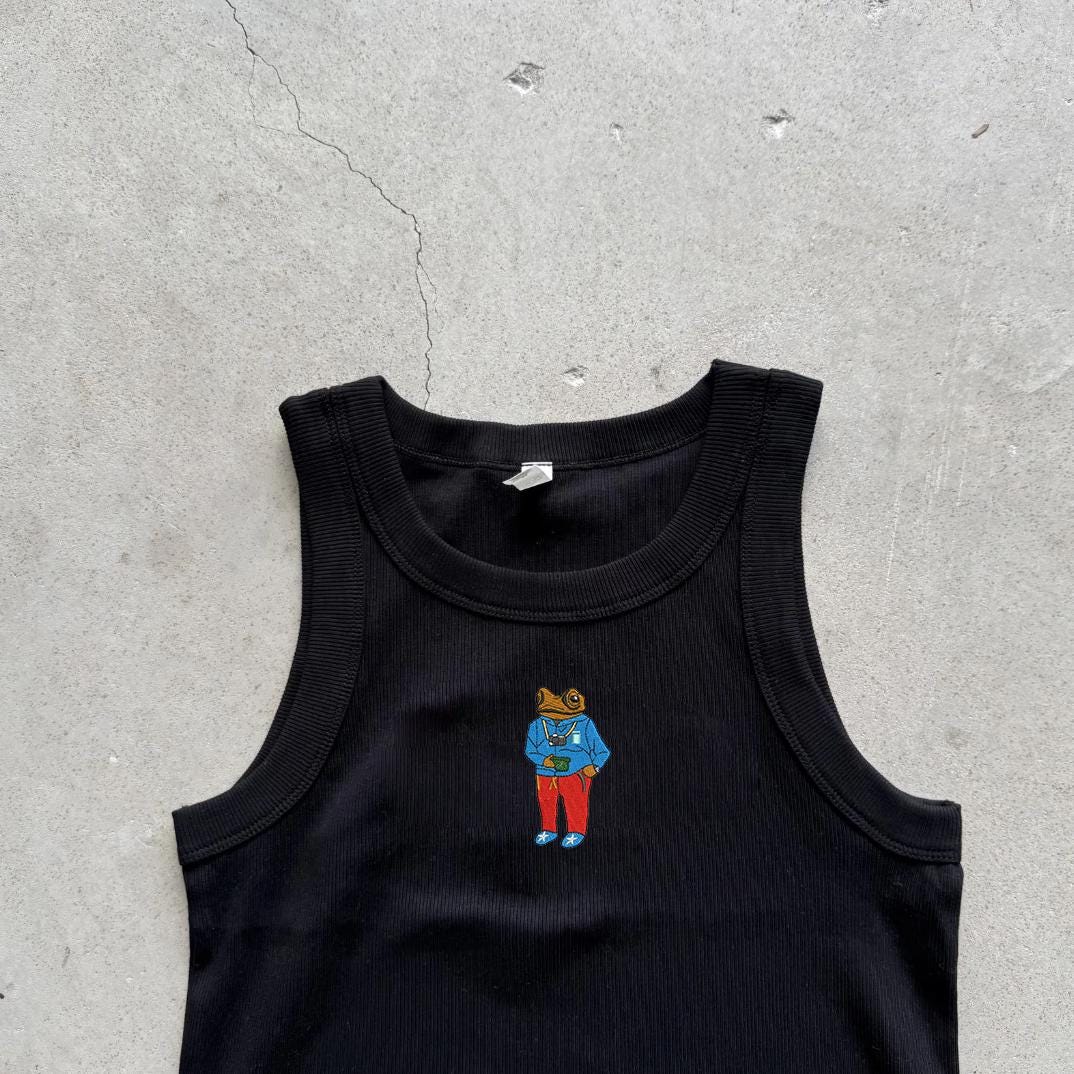 Concho Cropped Tank top Coqui PR Puerto rico DTMF debi tirar mas fotos
