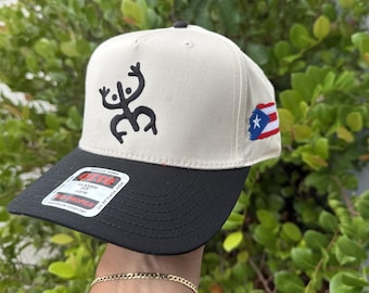 Concho Coqui Puerto rico Otto hat 2 Toned Hat Cap Boricua DTFM bad bunny concert
