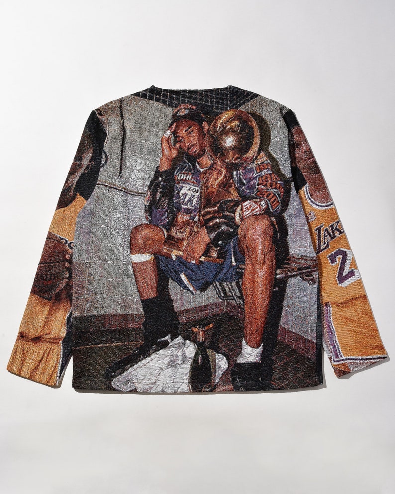 KOBE MAMBA Tapestry Sweater Etsy