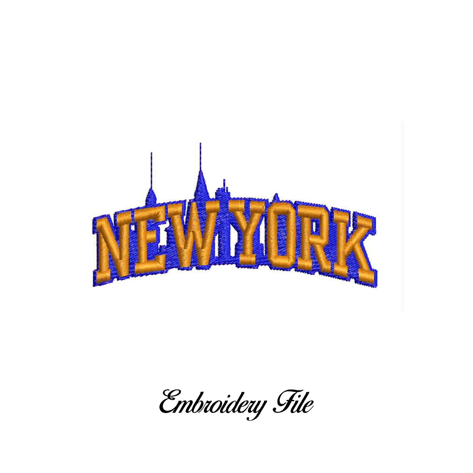 Knicks New York Knicks Embroidery Design - Etsy