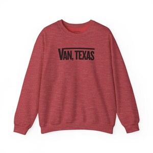 Van, Texas - Unisex Heavy Blend™ Crewneck Sweatshirt