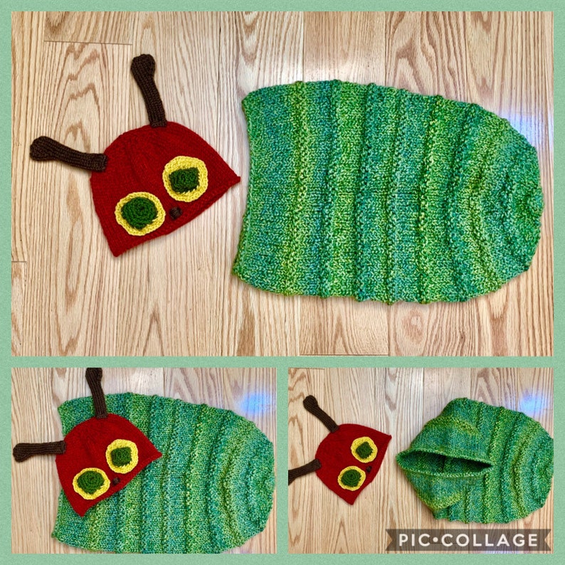 The Very Hungry Caterpillar Baby Cocoon Etsy