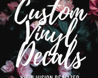 Personalised Vinyl Decal Stickers Name Labels Organising Labels Rose Gold Labels Wedding Wall Stickers