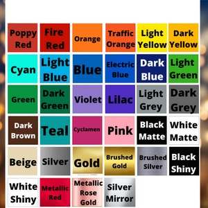 Personalised Vinyl Decal Stickers Name Labels Organising | Etsy