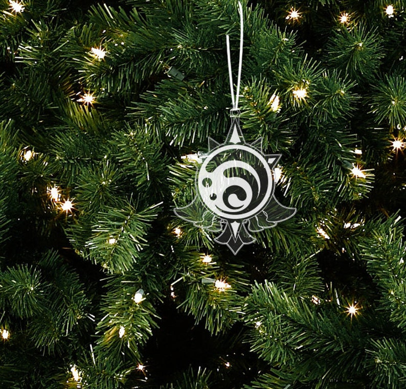 Albedo Genshin Impact Christmas Ornament Christmas Etsy