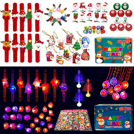 60 PACK Christmas Party Favors Stocking Stuffers Small Prizes for Kids Bulk  Toys