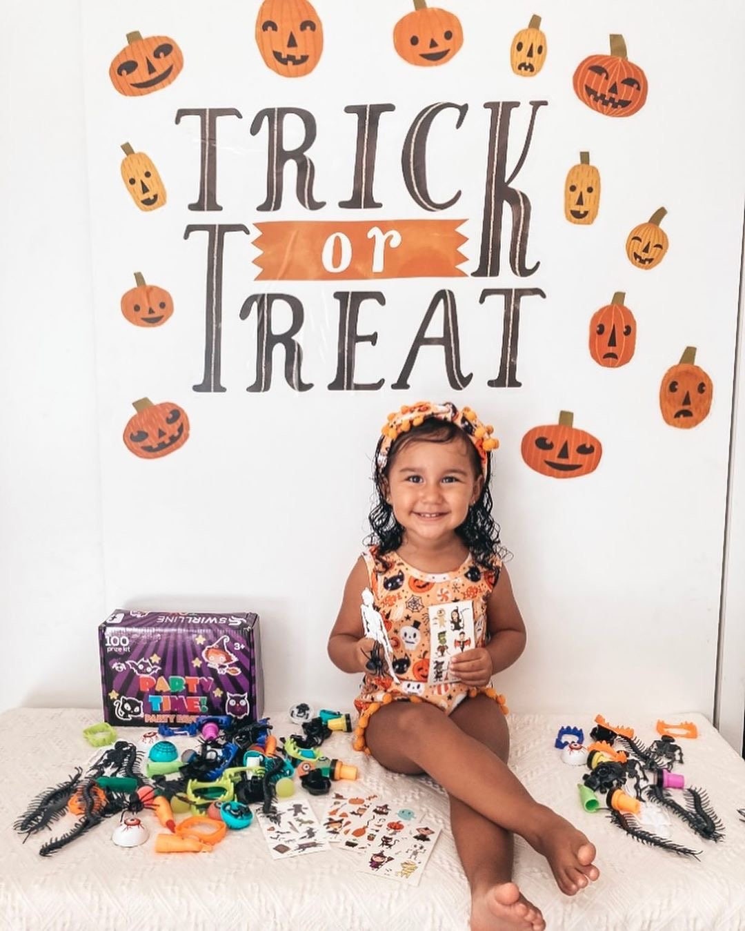 100 Pack Halloween Goodie Bag Fillers Party Favors for Kids Etsy