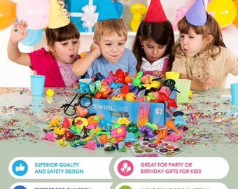 NCKIHRKK Juguetes Piñata Regalos Cumpleaños Invitados para Niños, Mini  Muelles 36 Piezas Detalles Cumpleaños Niños, Bolsas Cumpleaños Infantiles  Fiesta Regalos Invitados 3+ Niños : : Juguetes y juegos