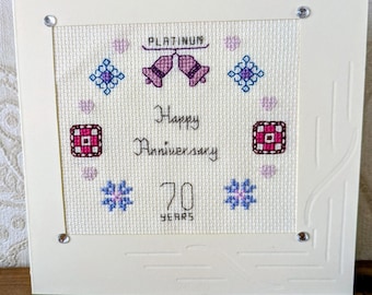 70th Anniversary Card