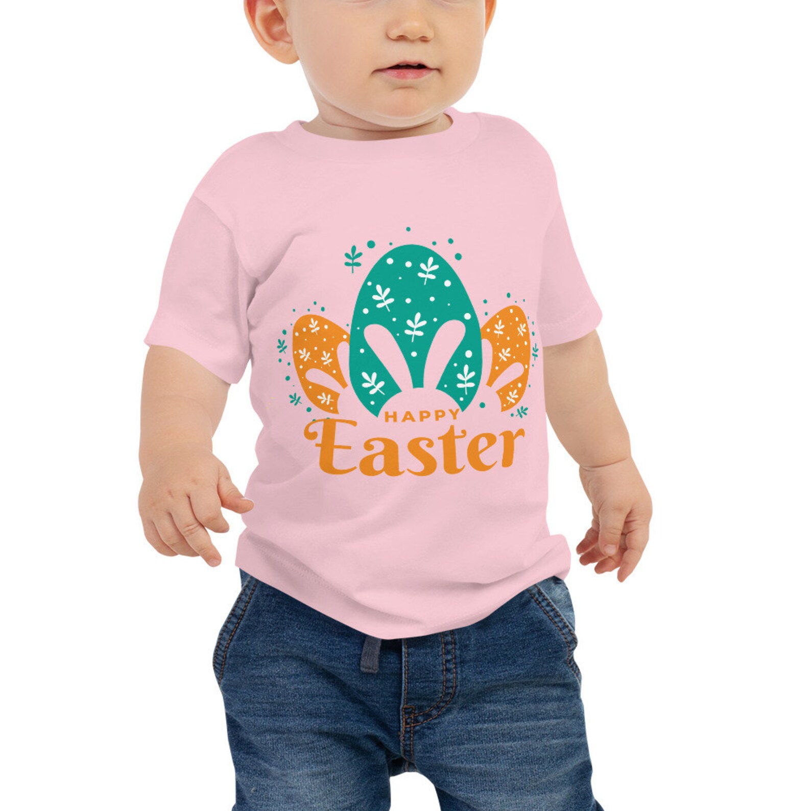 Easter Bunny Egg Baby Jersey Short Sleeve Tee Easter 2021 | Etsy