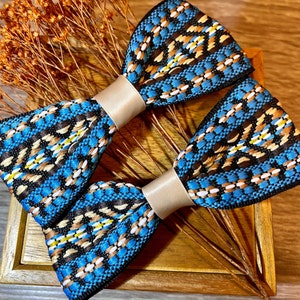 bows, boho bows , blue bows , holiday bows, embroidered bows, hair accessory, hair , rainbow bows, Christmas bows, toddler bows, baby bows,