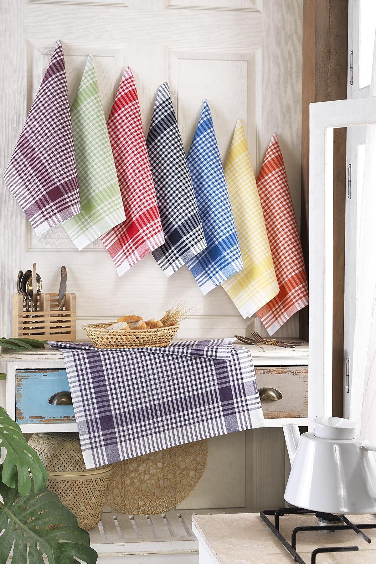 Organic 8-piece Kitchen Towel Set