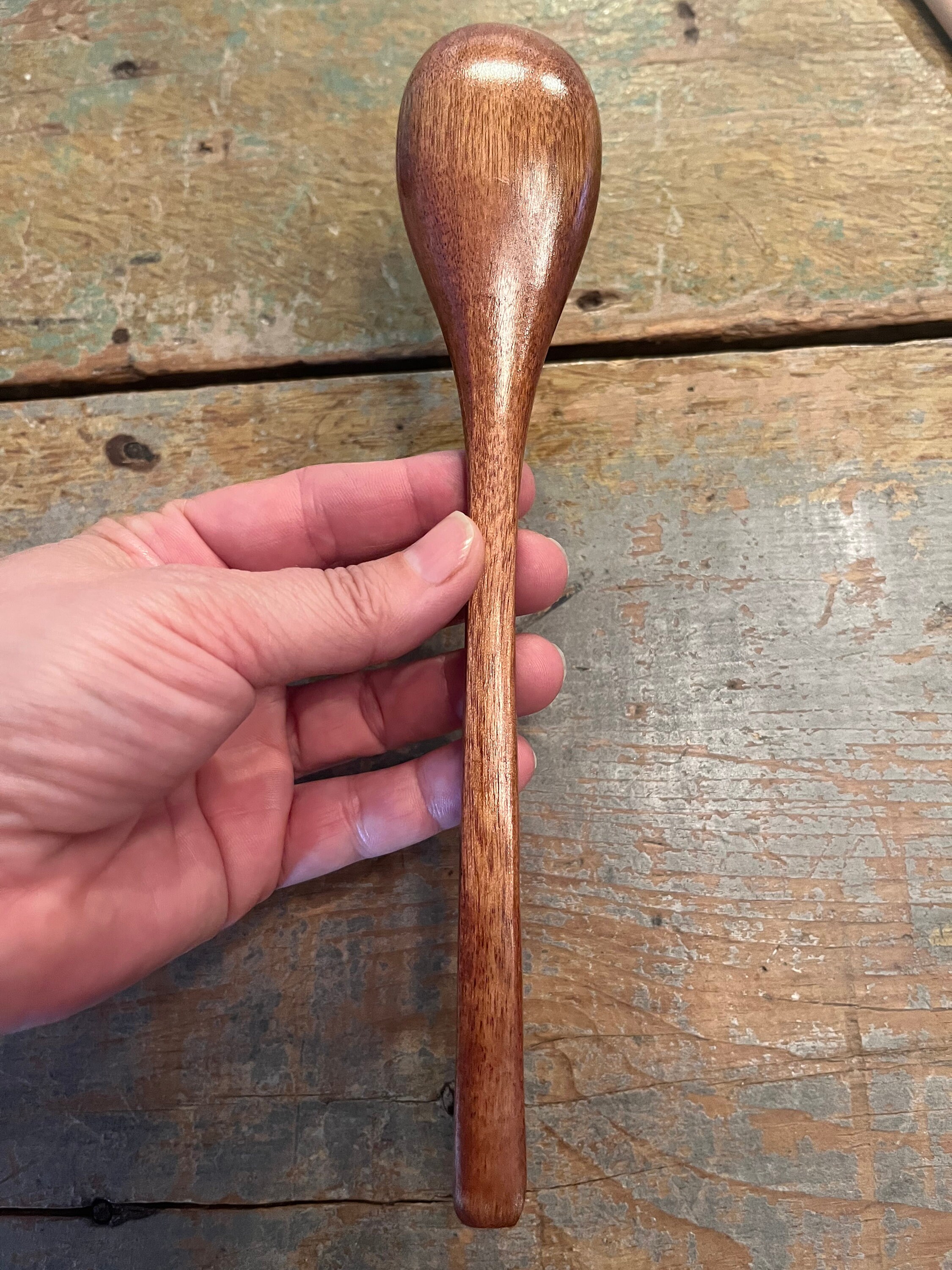 Japanese Acacia Wood Spoon Etsy