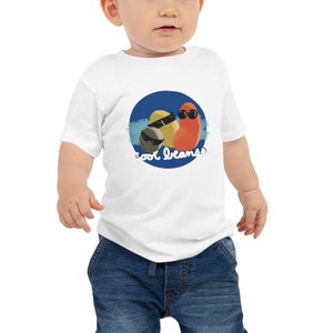 クールビーンズベビー、ベビージャージー半袖Tシャツ