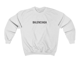 balenciaga sweatshirt etsy