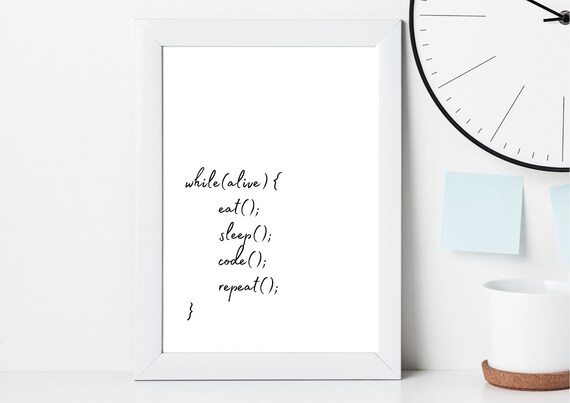 Eat Sleep Code Repeat Instant Download Printable Digital Etsy Eat Sleep Code Repeat Instant Download Printable Digital Etsy
