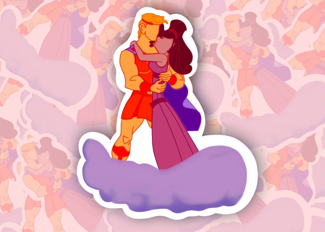Heracles Sticker Hercules Sticker/meg & Hercules/disney Movies Sticker/90s Disney/disney ...
