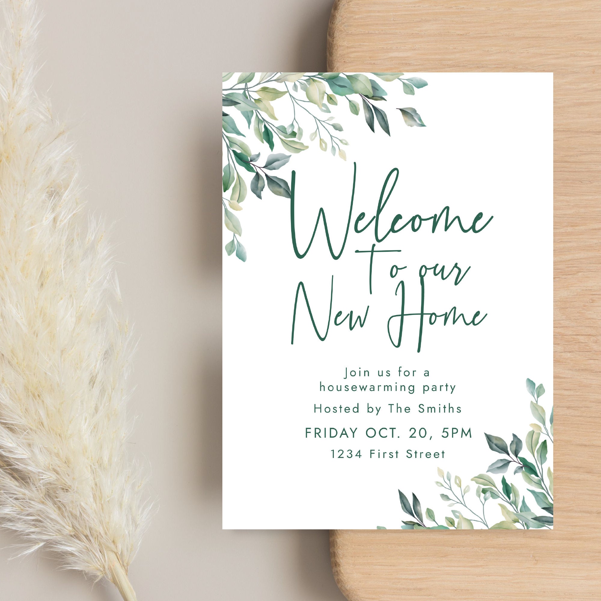 Inviting Home Minimalist New Home Free Housewarming Invitation
