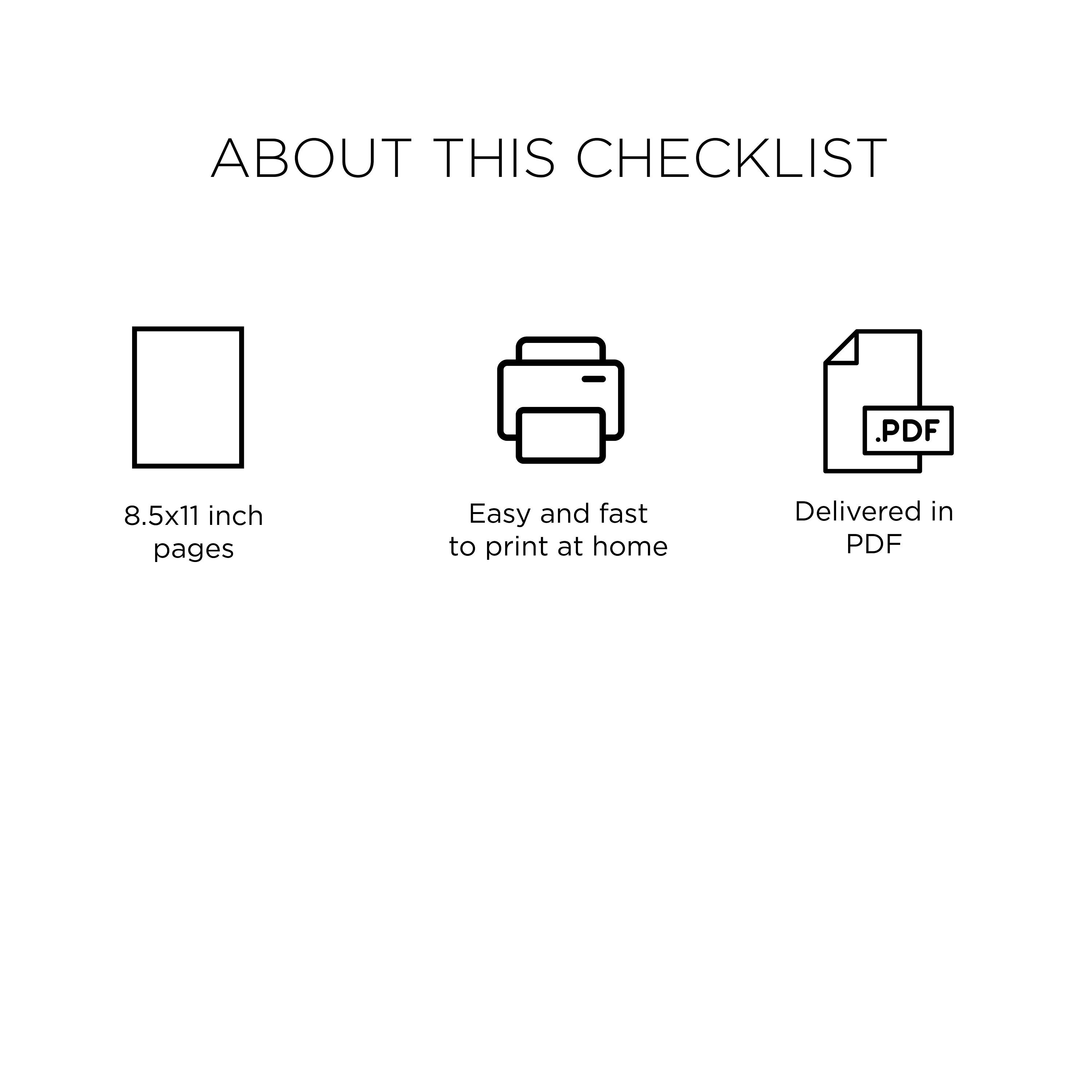 Nesting Party Checklists Including - Il Fullxfull.5803442232 9smq 