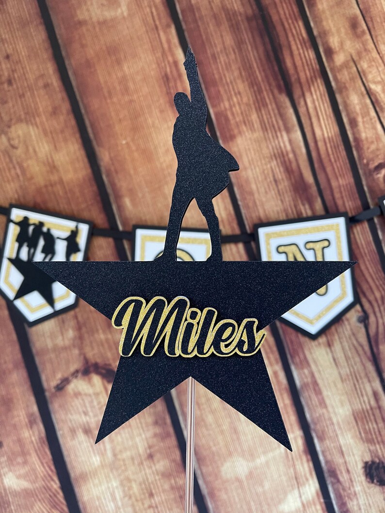 Hamilton Cake Topper Hamilton Cupcake Toppers Hamilton Party Etsy UK