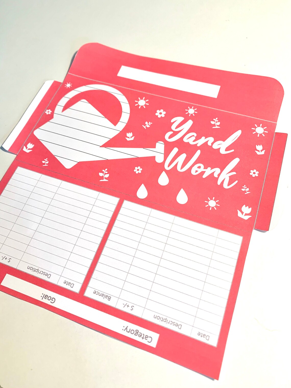 Printable Sinking Fund Cash Envelope With Visual Tracker - Etsy