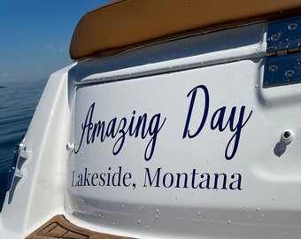 Marine Boat Lettering - Etsy