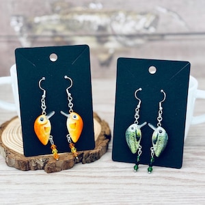 Fishing Lure Earrings, Real Fishing Lures, Lightweight Earrings, Loves Fishing, Gift, Earrings, Women, Girls, Love for Fishing