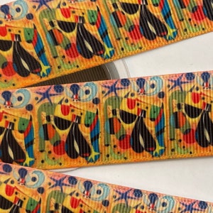 "COSTELLAZIONE" DI JOAN MIRO! Nastro grosgrain artistico da 30 cm, scegli tra 3 o 5 iarde, perfetto per abbellimenti, acconciature, decorazioni, regali e tutti i tuoi progetti!