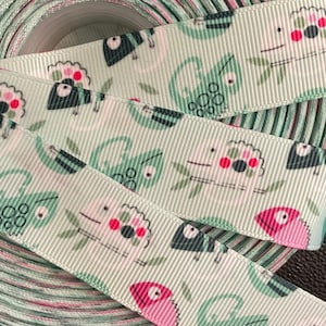 ¡KARMA CAMALEÓN!  Cinta de grosgrain de 1”, elija 3 o 5 yardas, ¡perfecta para adornos/pelo/decoración/regalos y todos sus proyectos creativos!